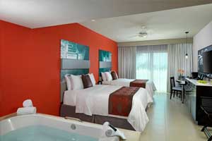 Deluxe Partial Ocean View Room at Hard Rock Vallarta Hotel 